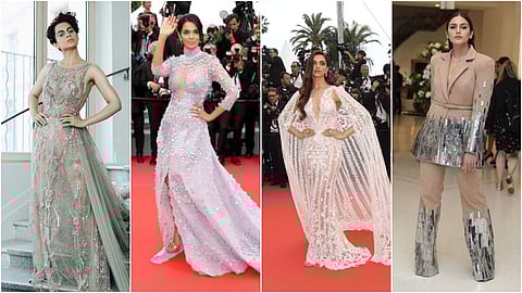 Kangana Ranaut, Mallika Sherawat, Deepika Padukone and Huma Qureshi at Cannes 2018