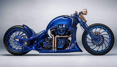 Harley-Davidson Blue Edition