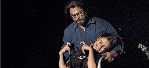 Thespian Chandan Sen staging Ipsaa at American Centre, Kolkata