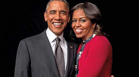 Barack Obama and Michelle Obama