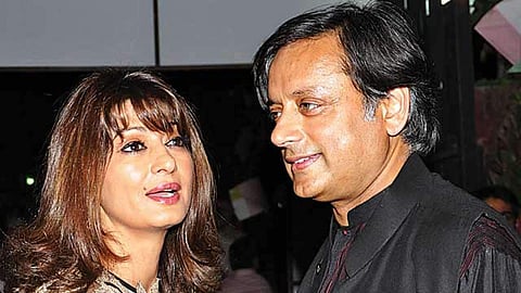 Sunanda Pushkar and Shashi Tharoor