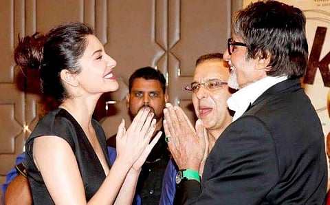 Anushka Sharma and Amitabh Bachchan