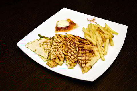 The Kebab-A-Dilla at Kebabery in Chennai's Anna Nagar