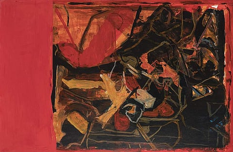 SH Raza, Trishna (1976), courtesy Piramal Museum of Art