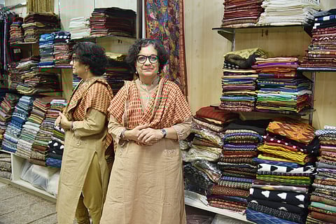 Designer and textile revivalis, Bina Rao