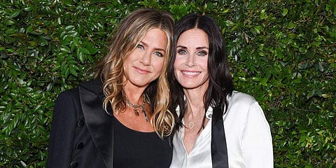 Jennifer Aniston and Courteney Cox