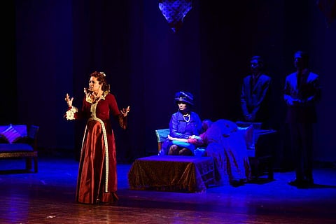 A scene from the play