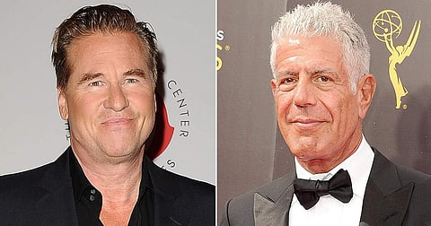 Val Kilmer, Anthony Bourdain