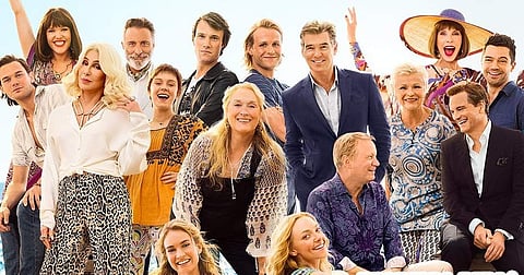 The cast of Mamma Mia! Here We Go Again