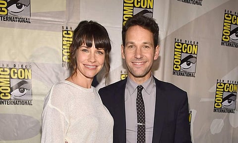 Evangeline Lilly and Paul Rudd