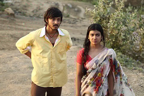 Debutant actors Amartya Ray and Rajnandini Paul in Uronchondi