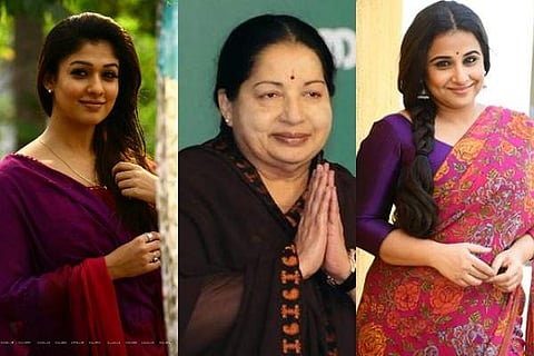 Nayantara, Jayalalitha, Vidya Balan