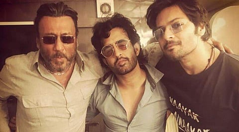 Jackie Shroff, Satyajeet Dubey and Ali Fazal