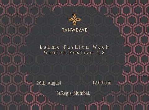 Handcrafted, slow fashion brand Tahweave to walk 'Unchartered' path at Lakme Fashion Week
