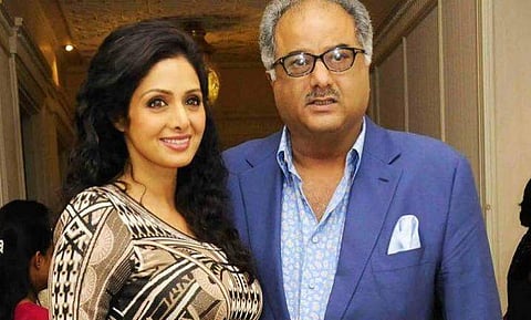 Sridevi and Boney Kapoor