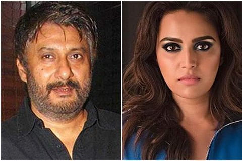 Vivek Agnihotri and Swara Bhaskar