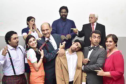 The cast of Out of Order