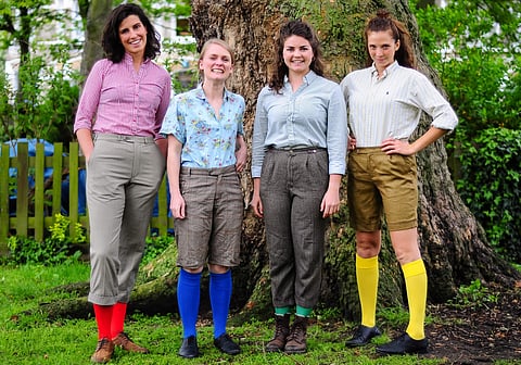 The all-women cast of Romeo & Juliet