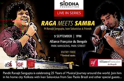 Raga Meets Samba at Alliance Francaise du Bengale