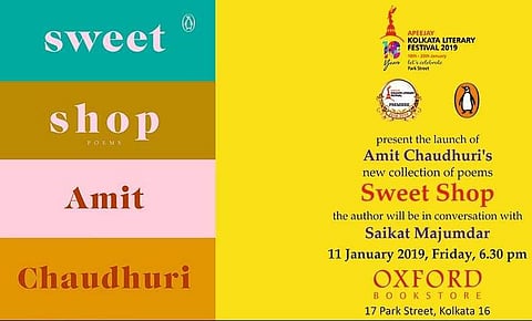 Amit Chaudhuri's book Sweet Shop releases tomorrow