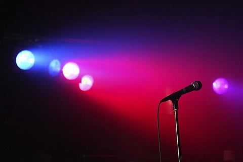 Karaoke jukebox evening