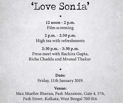 A press meet will follow the movie screening