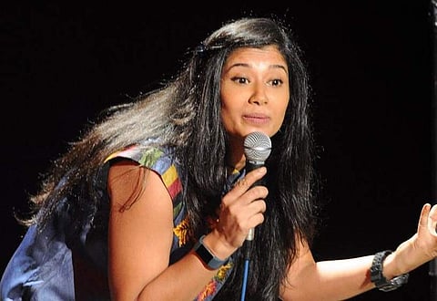 Jeeya Sethi at one of her shows