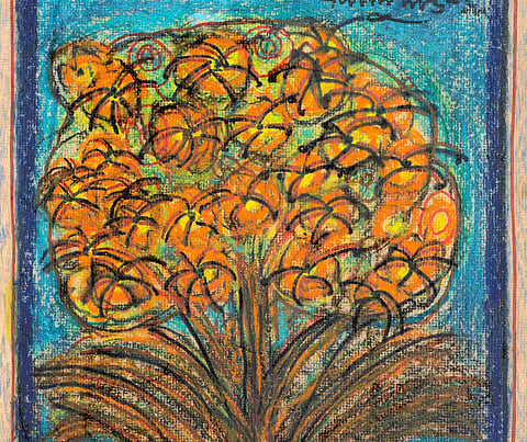 Painting by Lalu Prasad Shaw