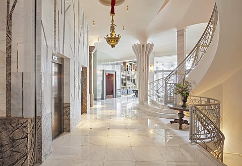 Interiors of Hyatt Centric Gran Via Madrid