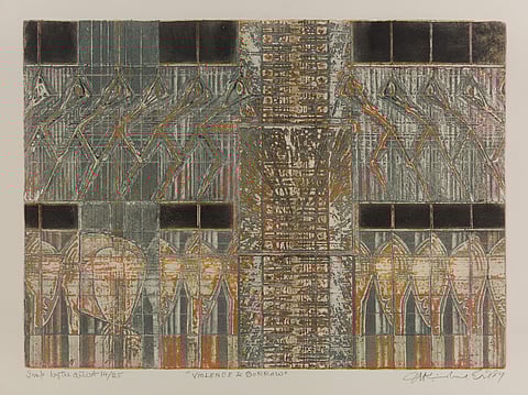 Violence and Sorrow by Krishna Reddy