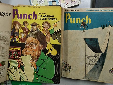 Vintage Punch magazines