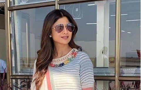 Shilpa Shetty in Purvi Doshi