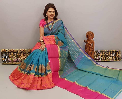 Handloom exhibition at Sona House