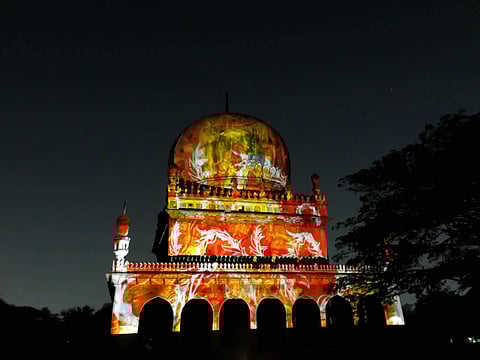 3D mapping show to Hyderabad