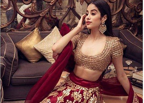 Janhvi Kapoor, styled by Tanya Ghavri (Pic: Tanya's Instagram)