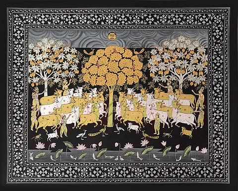 A painting from Greyscale Pichvais