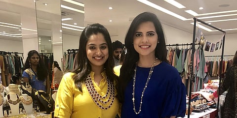 Dhara & Paloma at the Stylicious exhibition