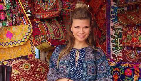 Julie Kandalec's Instagram page is our festive inspiration