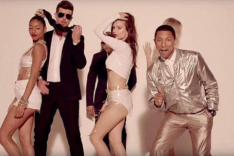 Pharrell Williams denounces his 2013 song with Robin Thicke, Blurred Lines