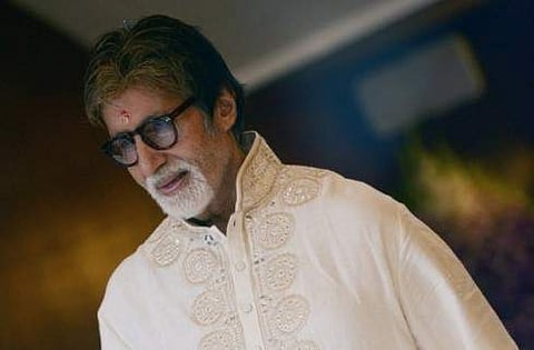 Amitabh Bachchan (Image was posted on his blog)