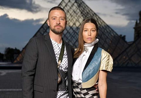 Justin Timberlake and JEssica Biel