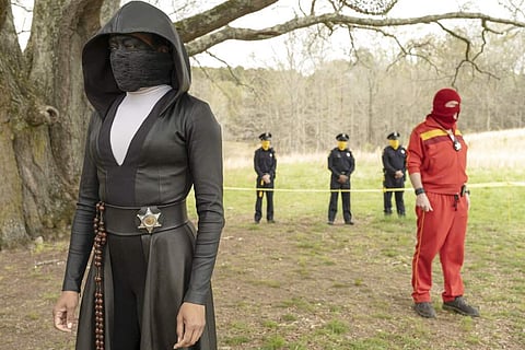 Regina King in Watchmen (Mark Hill/HBO via AP)