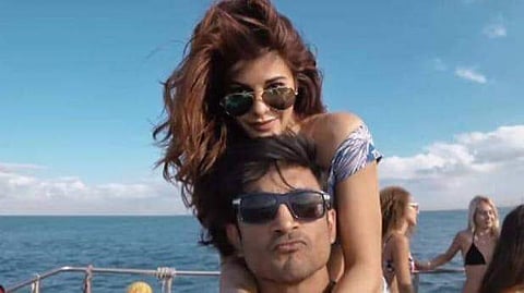 Jacqueline Fernandez and Sushant Singh Rajput in Drive