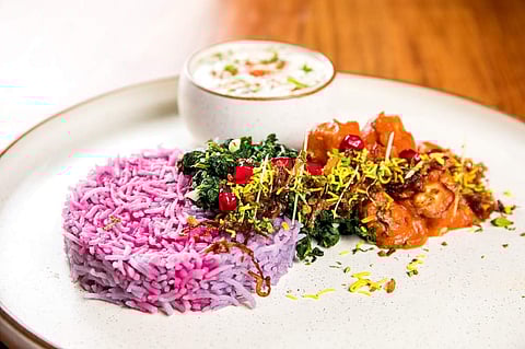 Palak Paneer Biryani