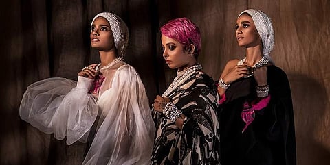 House of Masaba's festive edit is all about dark, dimensional florals and striking neons