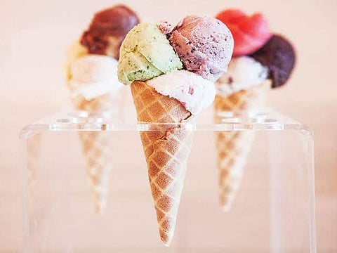 Ice cream. Source: internet