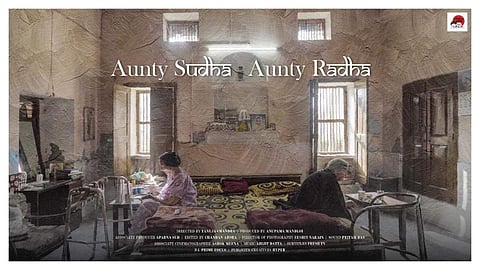 Poster of Aunty Sudha Aunty Radha
