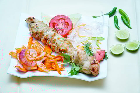 Reshmi Kebab at Amber