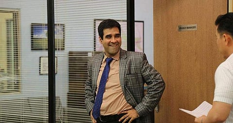 Mukul Chadda plays the boss man in the Hindi adaptation of The Office