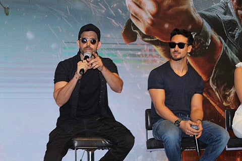 Hrithik Roshan and Tiger Shroff